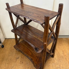 ジモティー特別価格🉐 N1168★飾り棚★棚★幅780mmの画像