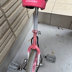 一輪車　ブリヂストン　14インチ
の画像