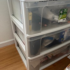 アイリスオーヤマ 3段収納の画像