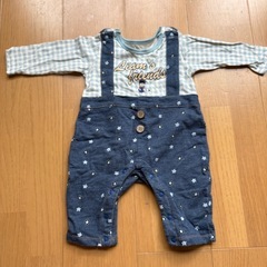 男の子　ロンパース　冬の画像