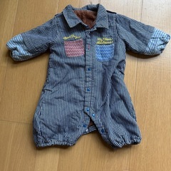 男の子　ロンパース　冬の画像