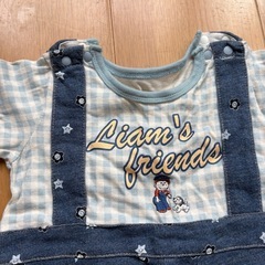 男の子　ロンパース　冬の画像