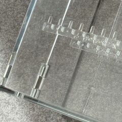 無印良品 アクリルネックレス･ピアスケース･見開きタイプ 約幅17.5×奥行8.8×高さ25cmの画像