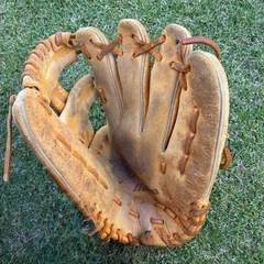 軟式野球　２点セット　グローブ　少年野球　右利き用　ミズノの画像