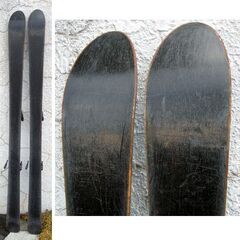 格安！ 128cm ジュニア カービングスキー 2点セット　板  B×B  JX-C1 ブルー 青　ビンディング マーカー M450 ☆ PayPay(ペイペイ)決済可能 ☆ 札幌市 豊平区 平岸 平岸店の画像