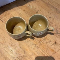 【引き取り限定】中古品/マグカップ/2個セットの画像