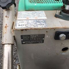 【エコツール岡崎岩津店】MIKASA/ミカサ エンジン コンクリートカッター MCD-L12   ITUAERN6M5ZC【愛知県/岡崎市/工具】の画像