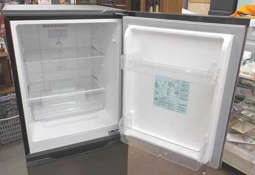 西岡店 冷蔵庫 135L 2022年製 AQUA 2ドア AQR-14N(S) シルバー アクア