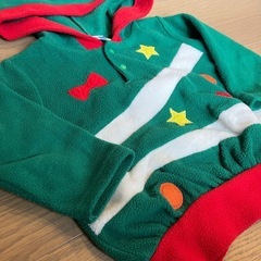 クリスマス　子ども服　80の画像