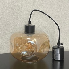 ニトリ ペンダントライト VITRO リモコン式LED電球セットの画像
