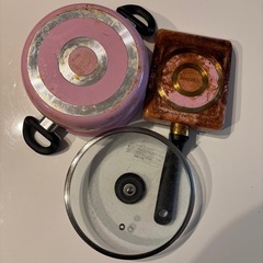 深鍋　フライパン　調理器具の画像