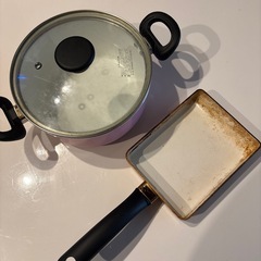 深鍋　フライパン　調理器具の画像