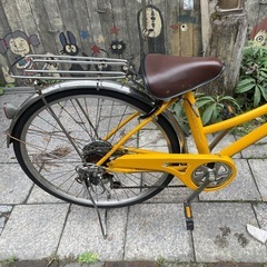 【6667】シティ　26インチ  後タイヤ新品　7,200円（防犯・税込）の画像