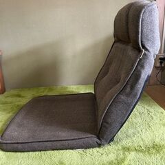 【花巻市】座椅子　お譲りします／状態良好・即引き取り可能の画像