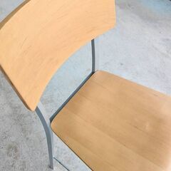 【B409】ハイチェア　カウンタースツール　複数有り　汚れ有り　全体高さ104㎝の画像