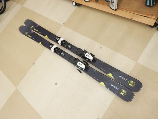 札幌市 清田区 HART ハート QUEST RC 160㎝ スキー板+TUROLLIA9.0  ネイビー系