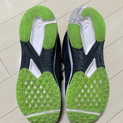 アシックススニーカー23.5cm ブラック　ホームクリーニング済の画像