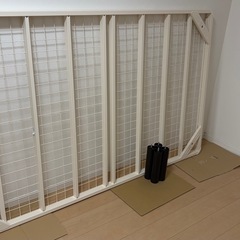 無印良品　足つきベッド　セミダブルの画像