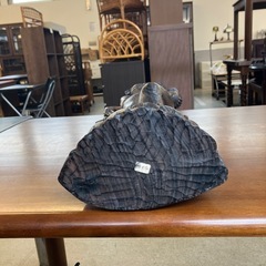 M2511-192 バリ島 木彫り サラスワティ風 アジアンインテリア キズ汚れ有りの画像