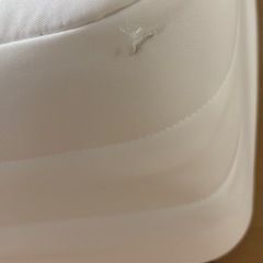 無印良品　足つきベッド　セミダブルの画像