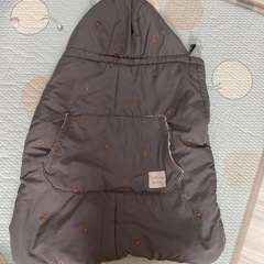 抱っこ紐用保暖ケープの画像
