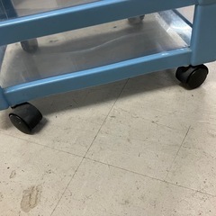 ロ 2511-304 オフィスチェスト10段 キャスター付き キズ汚れ有り 中古の画像