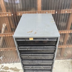 レターケース　ラック　10段　キャスター付きの画像