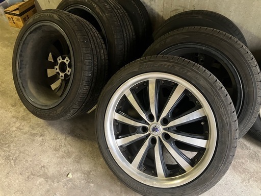 タイヤアルミホイール　225/45R18 ブルーアースGT2024年製タイヤ