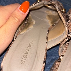 JEANISIS サンダル24~25cmの画像