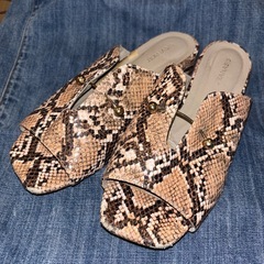 JEANISIS サンダル24~25cmの画像