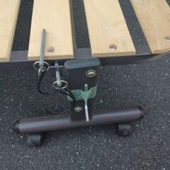 ニトリ　折りたたみスノコベッドの画像