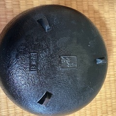南部鉄器の鉄鍋の画像