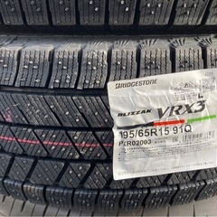 【新品】BRIDGESTONE 195/65R15 25年製　冬タイヤの画像
