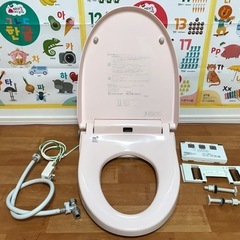 LIXIL(リクシル) INAX 温水洗浄便座 シャワートイレ RTシリーズ 脱臭機能付 CW-RT20/LR8 ピンク2019年製の画像