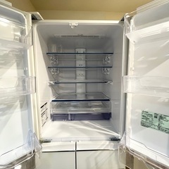 美品 冷蔵庫 503L 三菱ノンフロン冷凍冷蔵庫  製氷機未使用 大容量冷蔵庫の画像