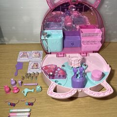 タカラトミー　リカちゃんゆめいろヘアメイクバッグ　現状品の画像