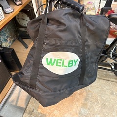 【リユースマン倉敷】折りたたみ自転車 16インチ 黒 DAHON  ソフトケース付き  レトロ風 の画像