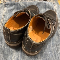 WYM メンズスニーカー　革靴 25.5~26cmの画像