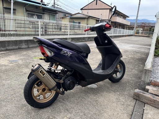 ライブディオZX ロンホイ　カスタム　ボアアップ