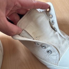 コンバースJack Purcell 19.0cm ホワイトの画像