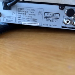 DVD再生のみデッキの画像