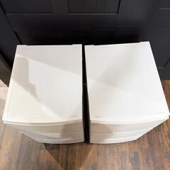 2つあります 美品 収納ケース キャスター付きの画像