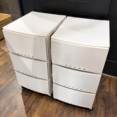 2つあります 美品 収納ケース キャスター付きの画像