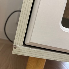 テレビ台　収納あり　ホワイトの画像