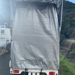 軽トラ用アルミ箱　幌の画像