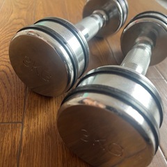 ダンベル　3キロ×2の画像