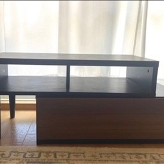 ニトリ 伸長式テレビ台の画像