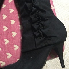 ◆ロングブーツ◆黒　代理出品の画像