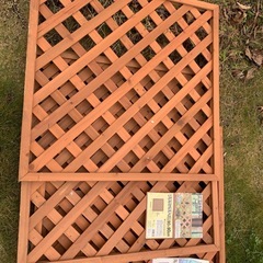 木製　ラティス　5枚セット　DIYの画像