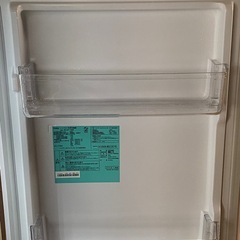 商談中　&   2ドアノンフロン冷凍冷蔵庫　Haier ハイアール　148L  JR-NF148B 2021年製　動作確認済みの画像